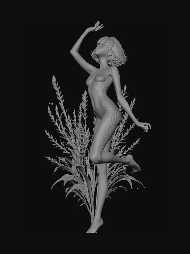 3D model for Starbound Leaves