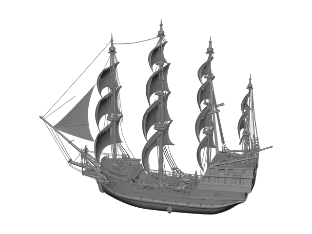 3D model for Grand Galleon