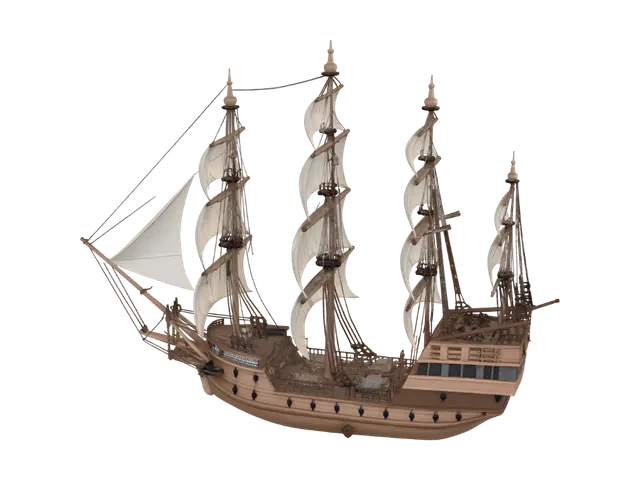 3D model for Grand Galleon