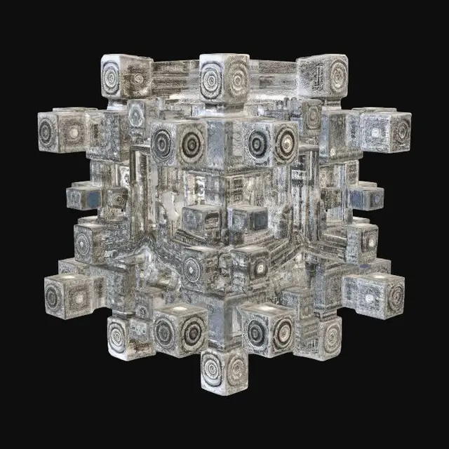3D model for Cosmic Tesseract