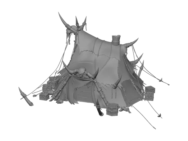 3D model for Skullbound War Tent