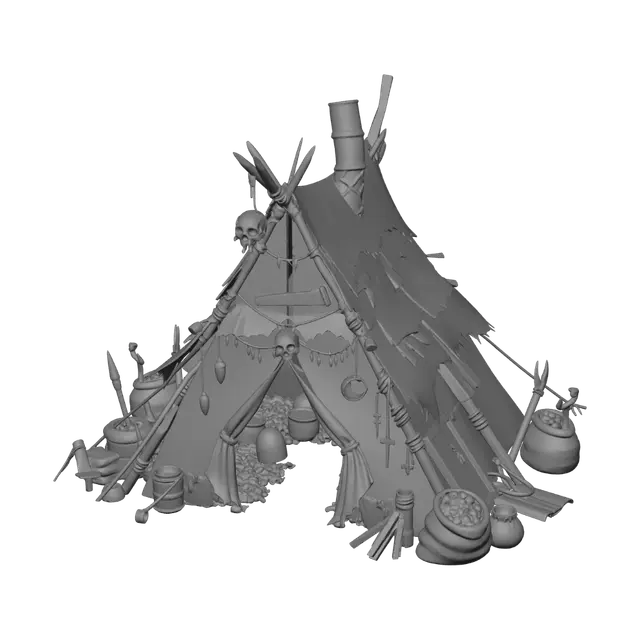 3D model for Skullcamp Tent