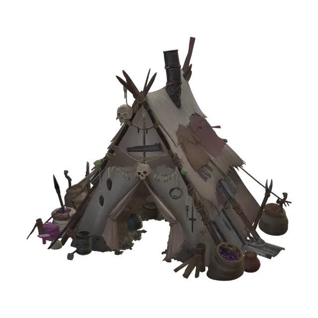 3D model for Skullcamp Tent