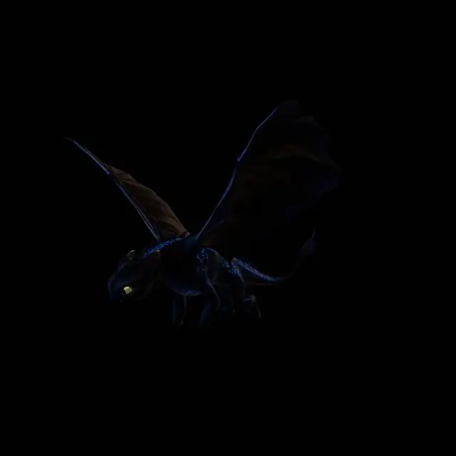 3D model for Midnight Dragon