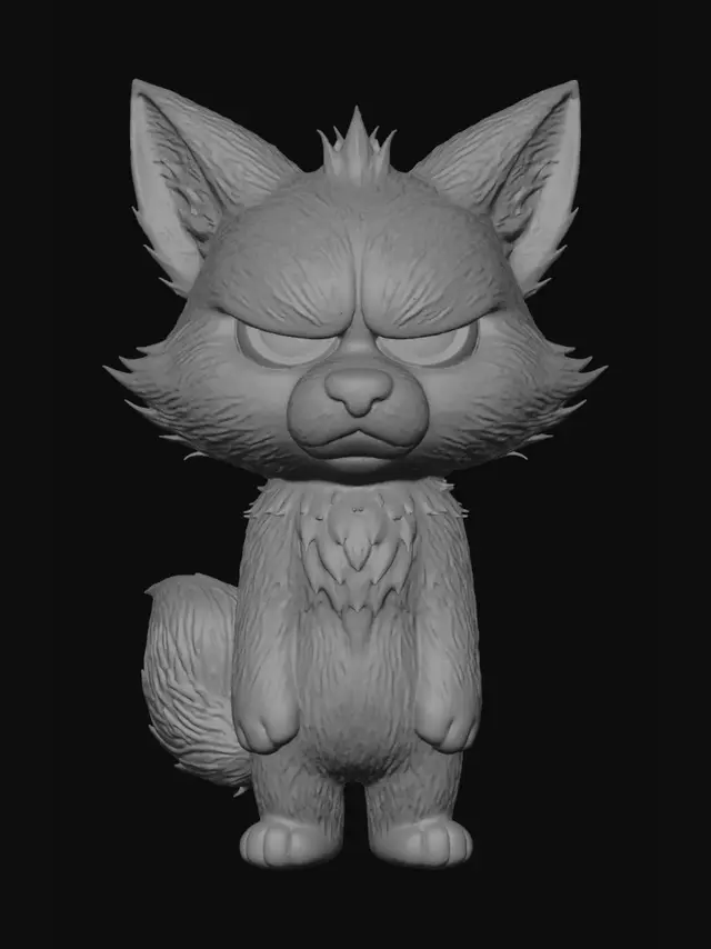3D model for fox