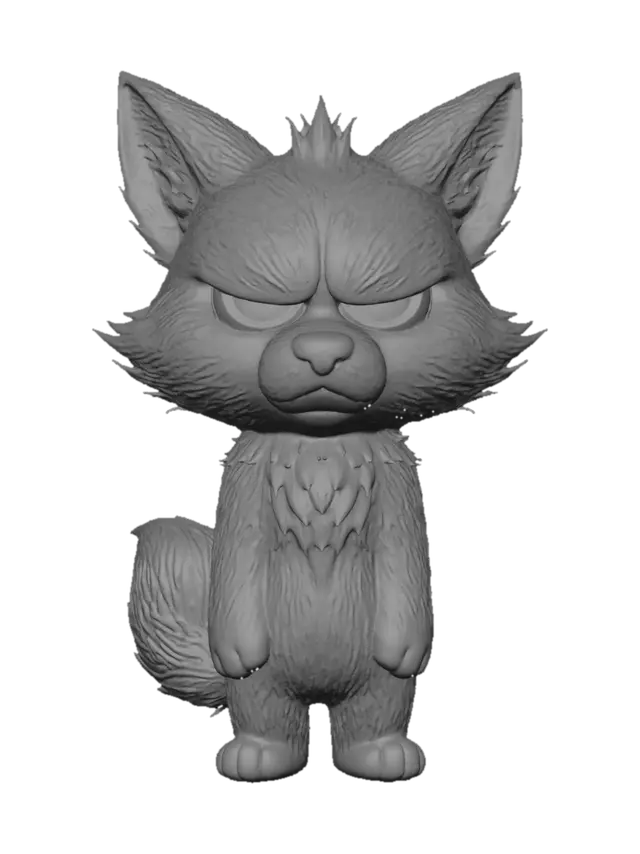 3D model for fox