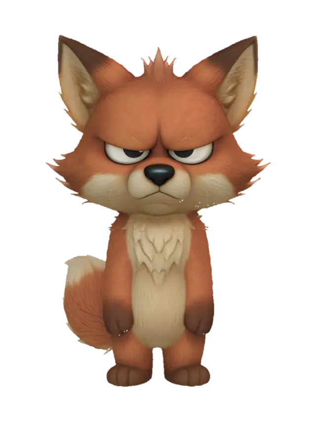 3D model for fox