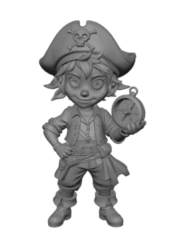 3D model for Little Pirate Treasure Hunter