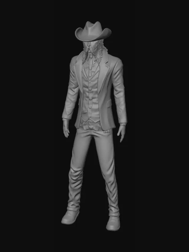 3D model for Dustbound Cowboy