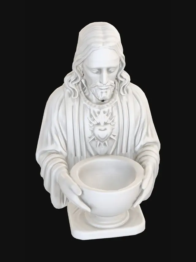 3D model for Sacred Heart Jesus with Bowl