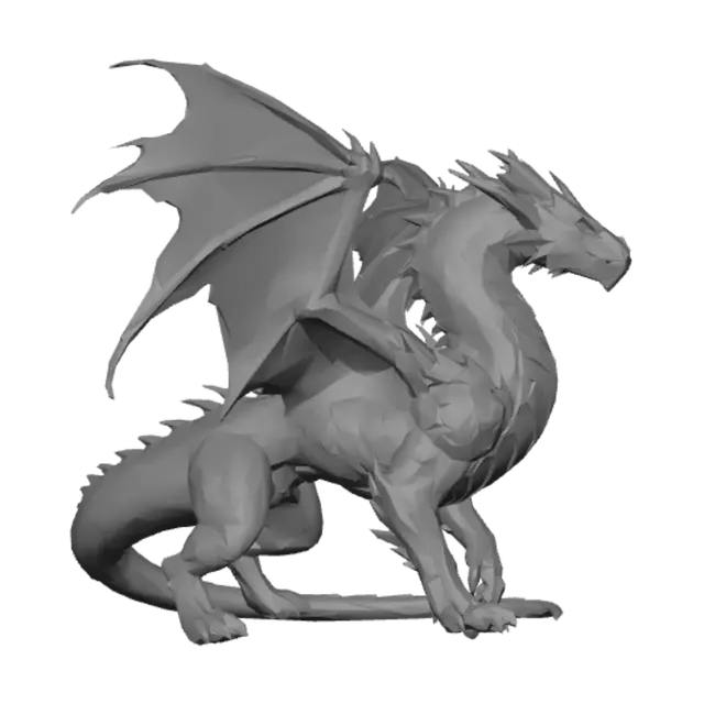 3D model for Crimson Emberdrake