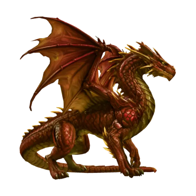 3D model for Crimson Emberdrake