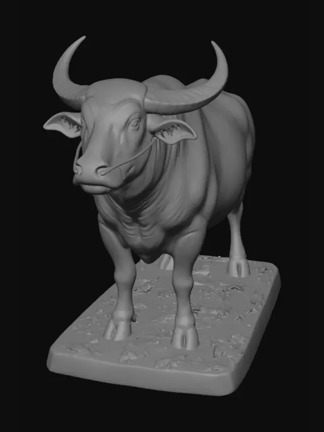 3D model for Sacred Temple Bull