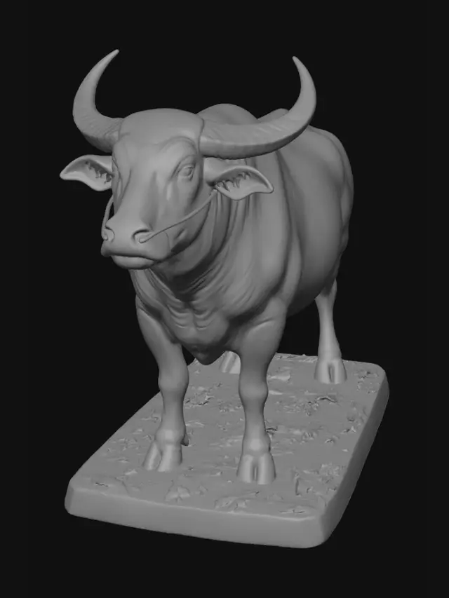 3D model for Sacred Temple Bull