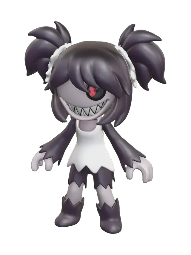 3D model for Low-Poly Toodles Dandys World