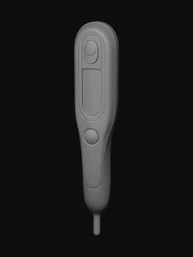 3D model for Neon Green Infrared Thermometer