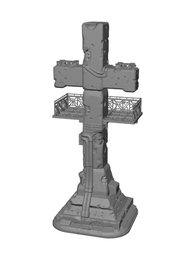 3D model for Cross of Ruin