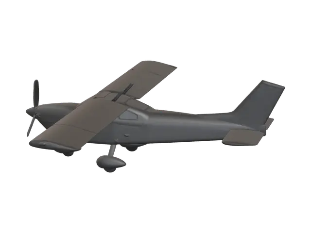 3D model for Realistic Cessna