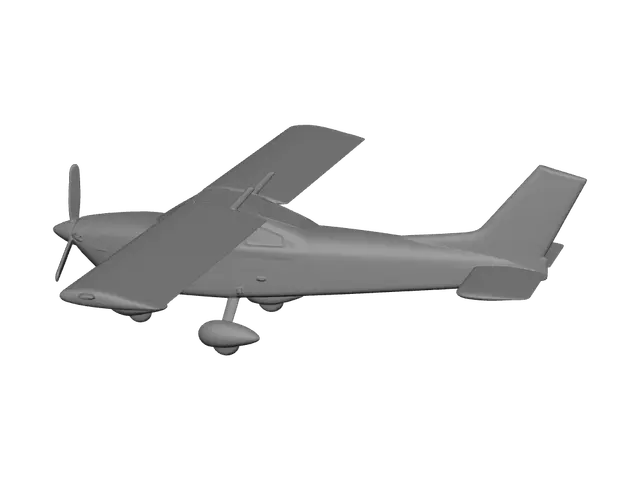 3D model for Realistic Cessna