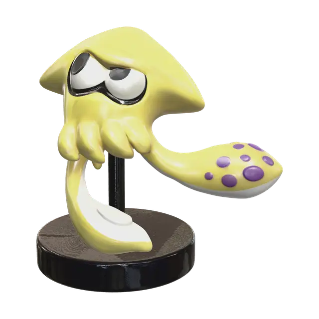 3D model for Realistic Splatoon Squid