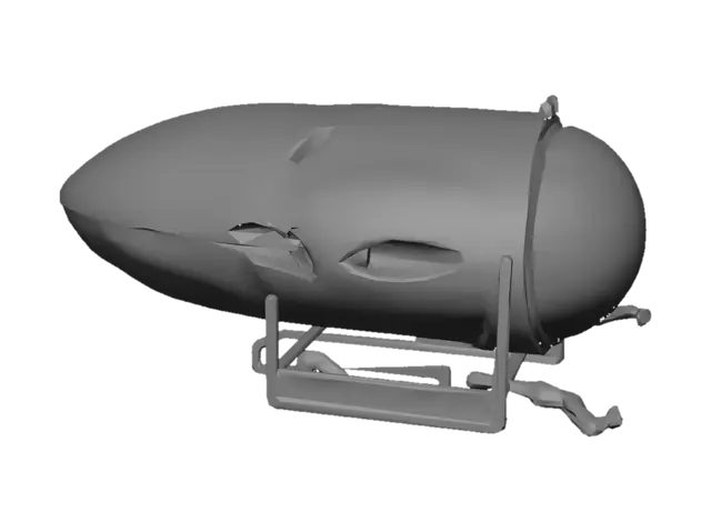 3D model for Cyclops Submersible