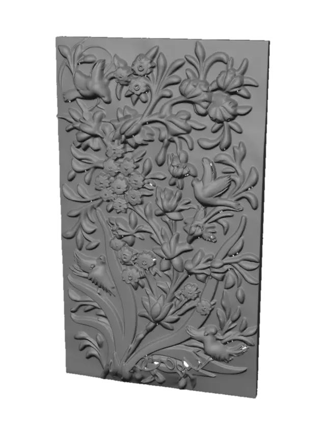 3D model for Gilded Hummingbird Garden