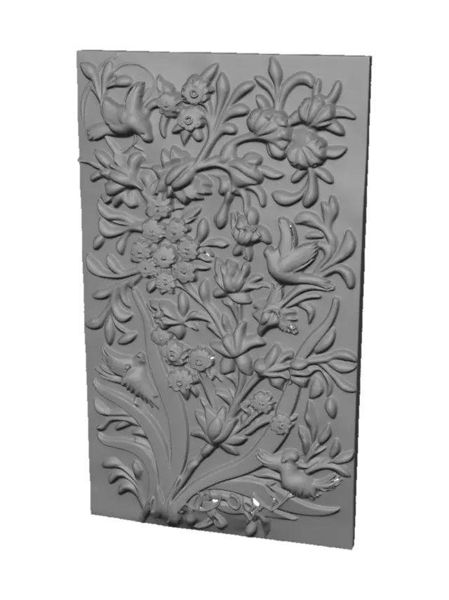 3D model for Gilded Hummingbird Garden