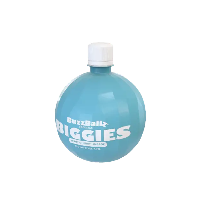 BuzzBallz Biggies Berry Cherry Limeade - Soda 3D model, vytvořený pomocí AI