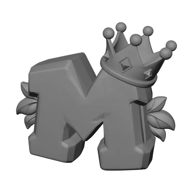 3D model for Emerald Crowned M