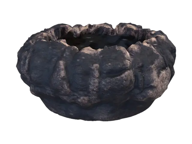 Rim of the Void - Gap-3D-modell, genererad av AI