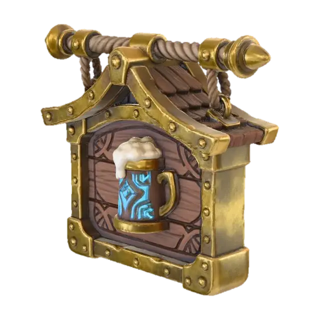 Generic Tavern - Cultural 3D model, vytvořený pomocí AI