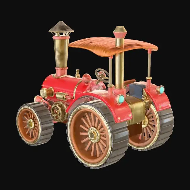 3D model for Tractor