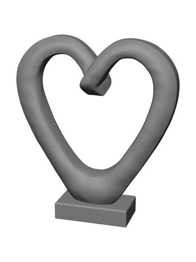 3D model for Ornate 3D Heart