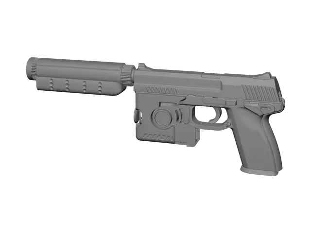 3D model for Ornate Mk23