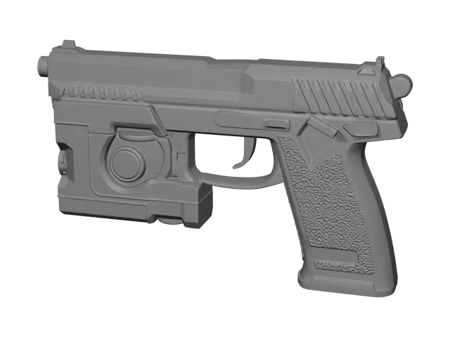 3D model for Stylized Mk23
