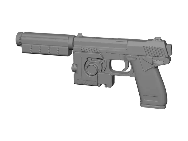 3D model for Realistic Mk23