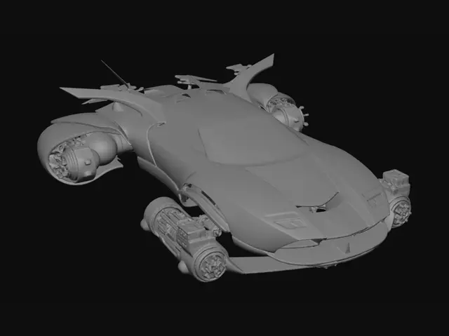 3D model for Crimson Velocity