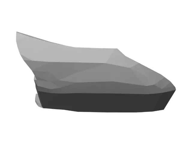 3D model for Black Plastic Guard