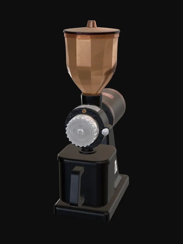 3D model for Electric Burr Coffee Grinder