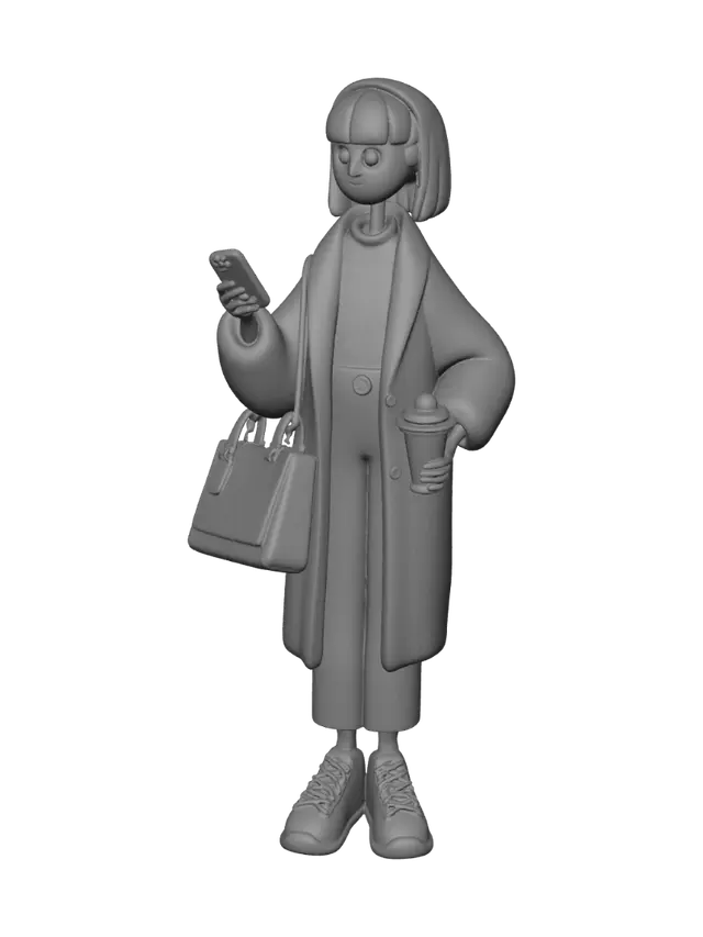 3D model for Mint Muse