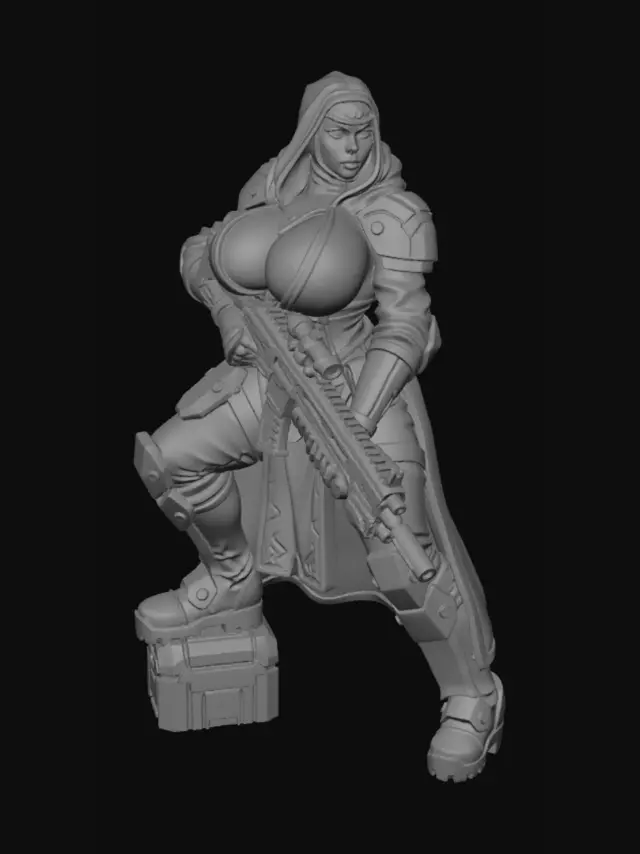 3D model for Crimson Vanguard