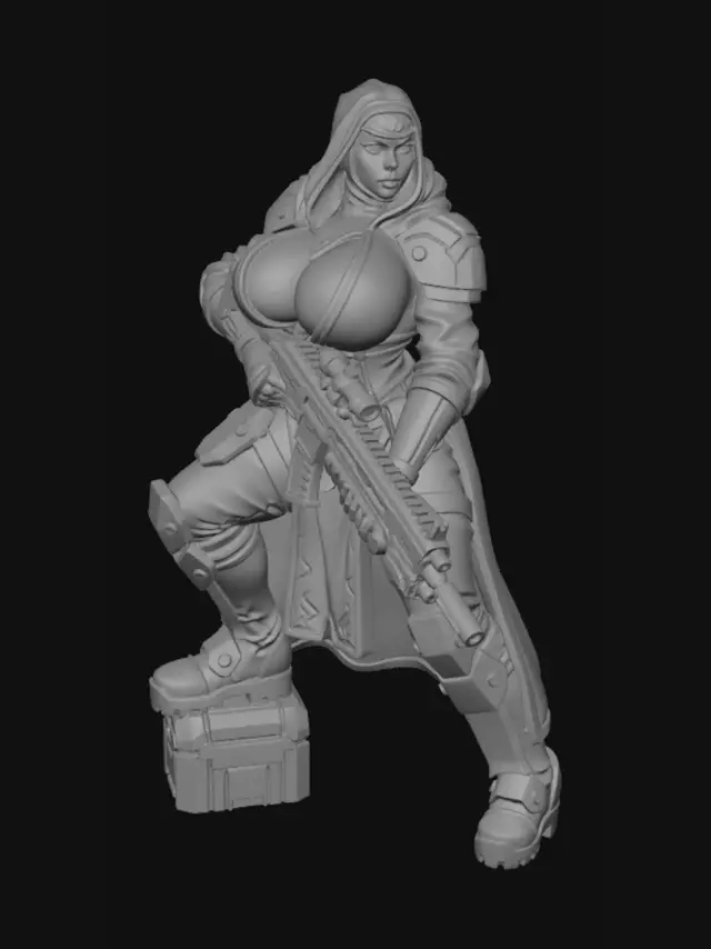 3D model for Crimson Vanguard