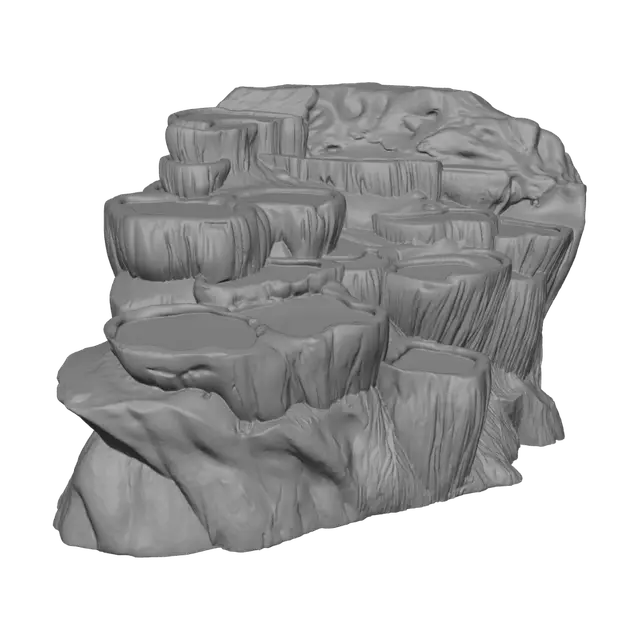 3D model for Turquoise Terraces
