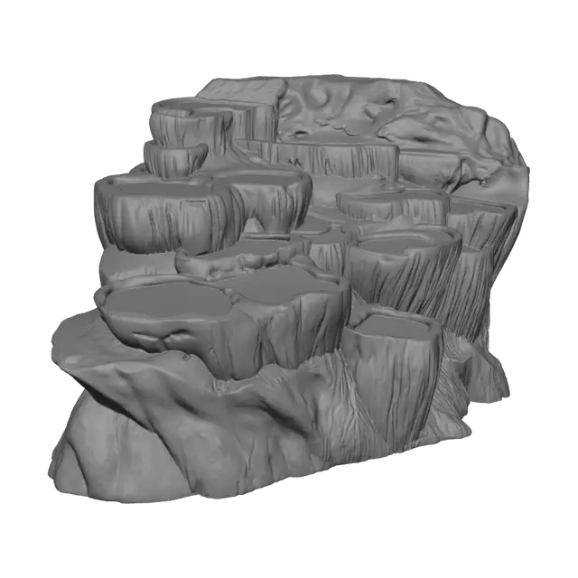 3D model for Turquoise Terraces