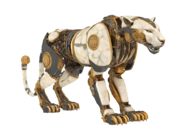 Panthera Pathfinder - Bigcat 3D model, vytvořený pomocí AI