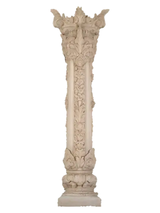Sacred Column 3D model, vytvořený pomocí AI
