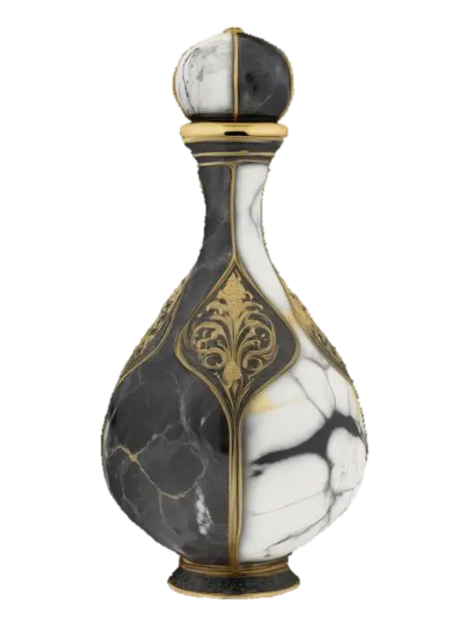 Elixir of Spades - Perfume 3D model, vytvořený pomocí AI