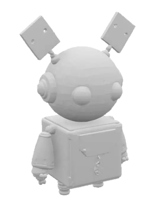 3D model for Aiko's Toy Robot