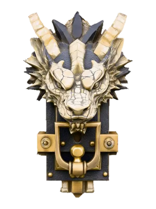 Door of the Drake - Mechanism 3D model, vytvořený pomocí AI