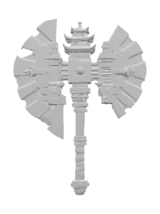 3D model for Axe of the Pagoda
